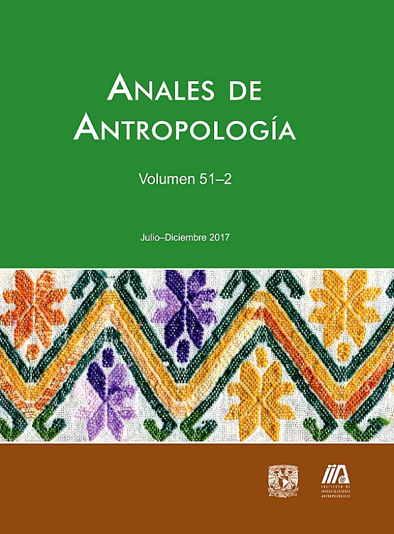 Go to journal home page - Anales de Antropología